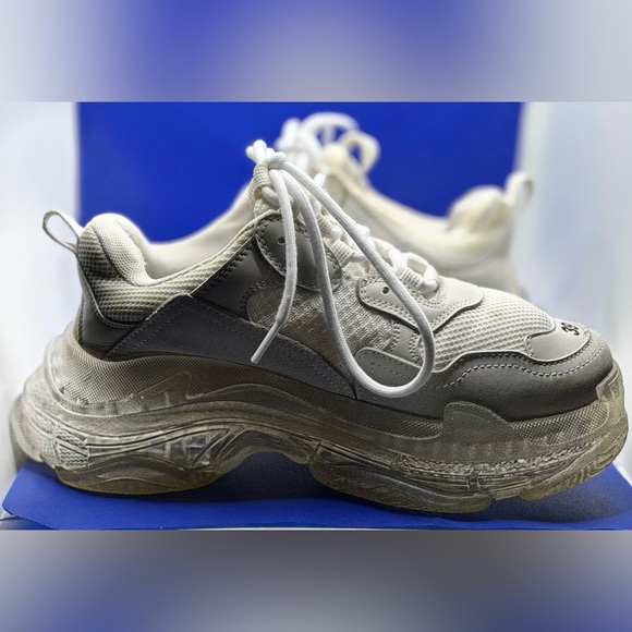 Balenciaga Triple S Fashion Sneakers Women’s 39 Men’s 6 Sock Runners - Picture 9 of 10